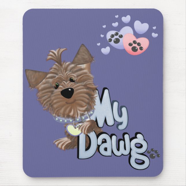 Yorkie 2 Mousepad (Frente)