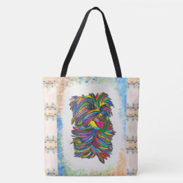 Yorkie Love BG Tote Bag
