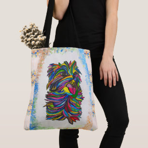Yorkie Love BG Tote Bag