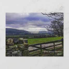 Yorkshire Dales do cartão postal de Bolton Castle