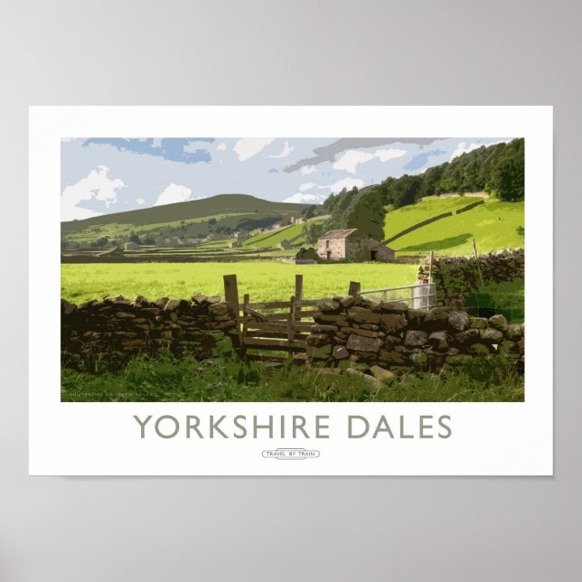 Yorkshire Dales Poster (Frente)