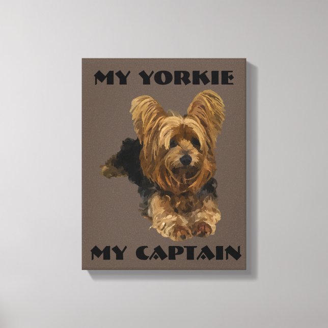 Yorkshire Terrier Canvas Art (Frente)