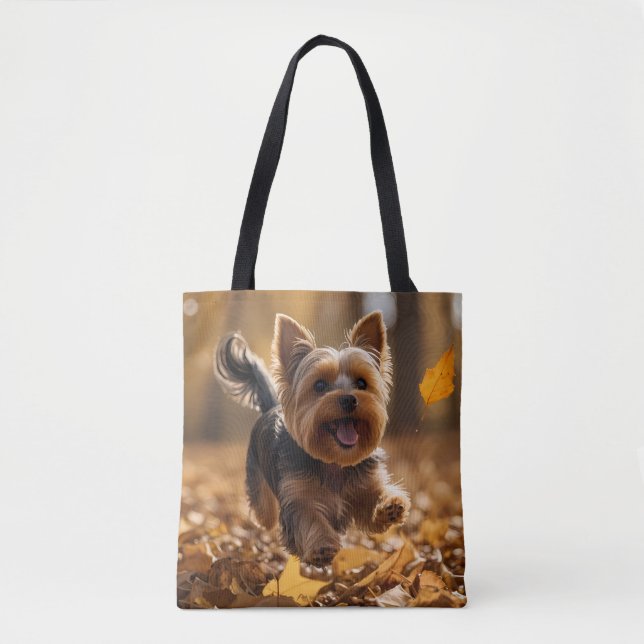 Yorkshire Terrier Elegant Tote Bag (Frente)