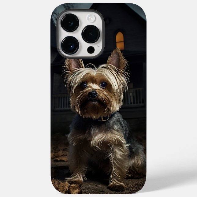 Yorkshire Terrier Halloween Assustador (Verso)