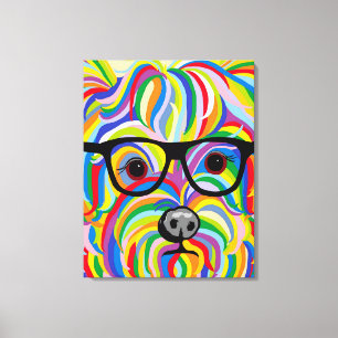 Yorkshire Terrier Stretch Canvas Print