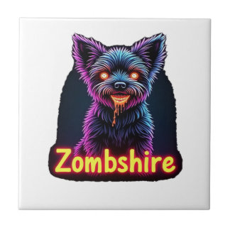 Yorkshire Terrier Yorkie Cachorro Zumbi Halloween
