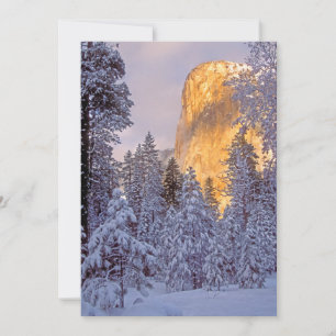 Yosemite - EL Capitan iluminado pela luz solar