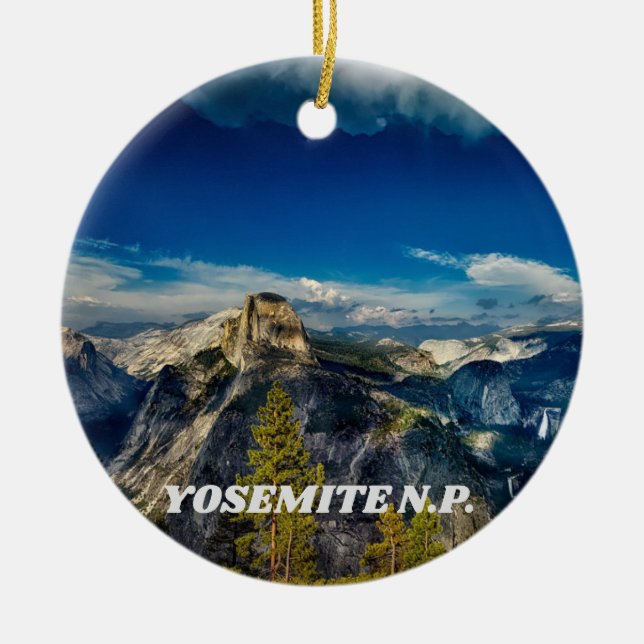 Yosemite Enfeites de natal Cênico (Frente)
