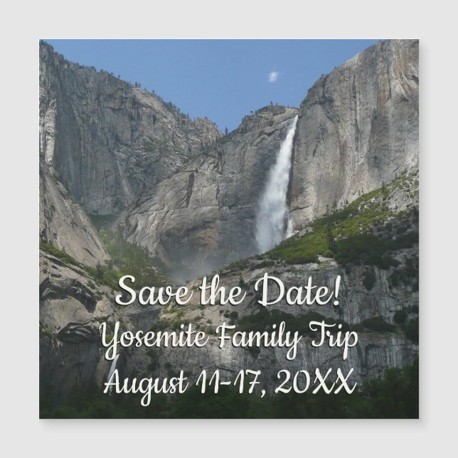 Yosemite Falls III do Parque Nacional de Yosemite (Frente)