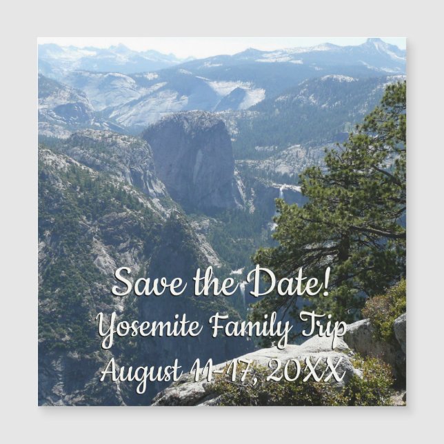 Yosemite Mountain View no Parque Nacional de Yosem (Frente)