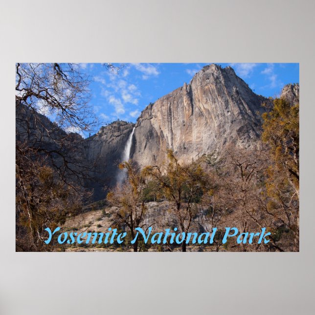 Yosemite National Park Scenery Poster (Frente)