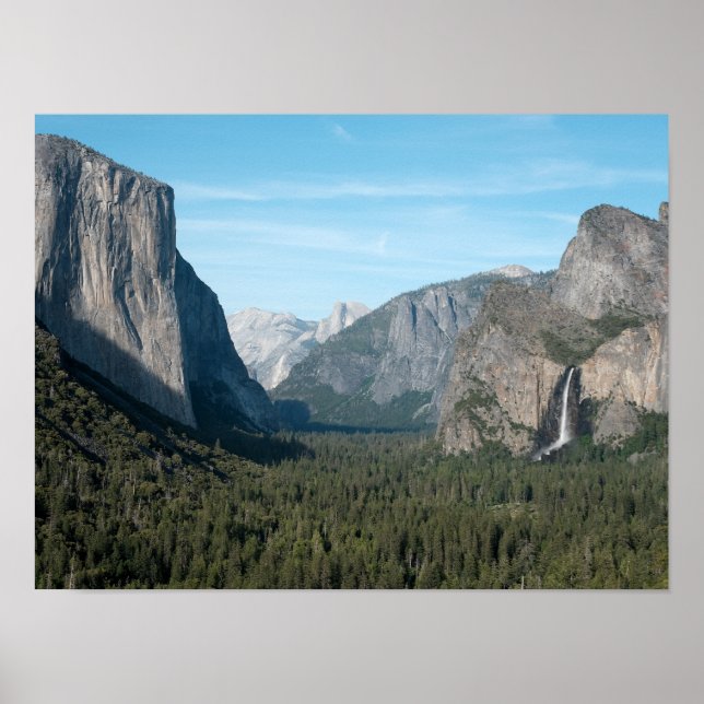 Yosemite Valley Print,  Poster Paper (Semi-Gloss) (Frente)