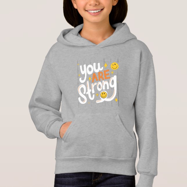 You Are Strong Baby Hoodie (Frente)