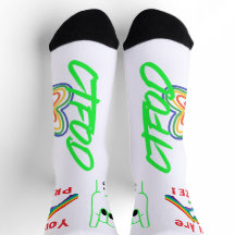 You are the Prize! Graphic Socks