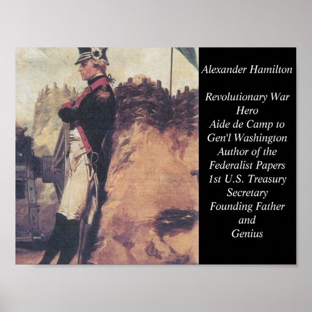 Young Alexander Hamilton poster (Frente)