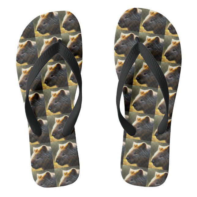 Young Australian Wombat, Chinelos (Pé da cama)