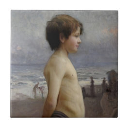 Young Boy at the Beach (por Jules Bastien-Lepage)