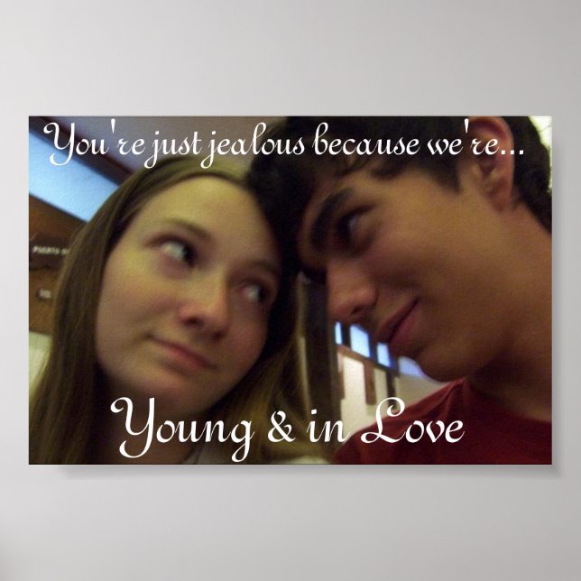 Young & in Love Poster (Frente)