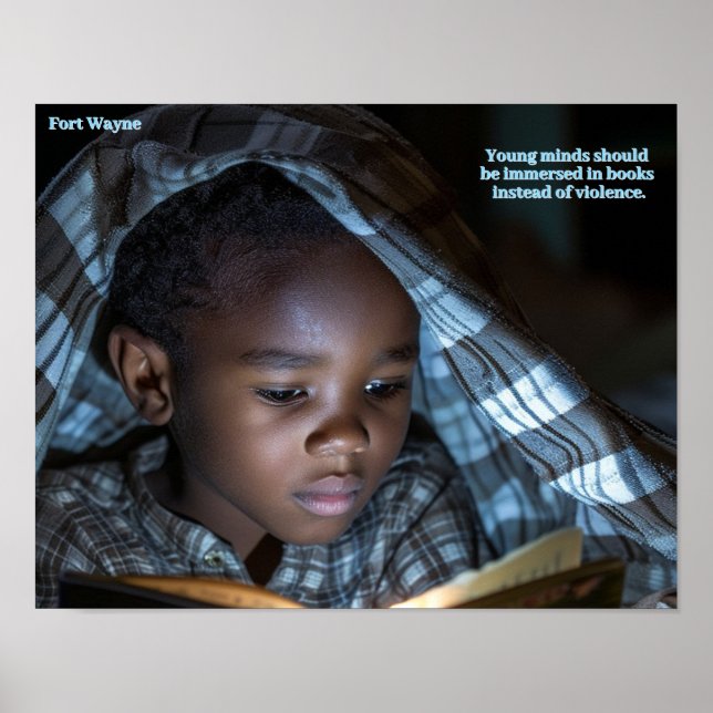 Young Minds Fort Wayne Poster (Customize It!) (Frente)