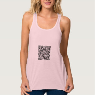Your QR Code Scan Funny Personalized Tank Top