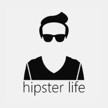 YouTube Ícone legal da vida do hipster