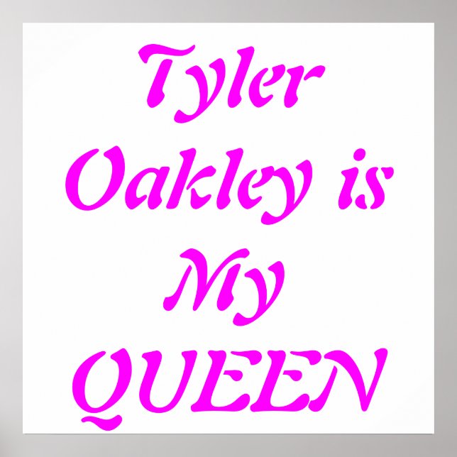 Youtuber Tyler Oakley Poster (Frente)