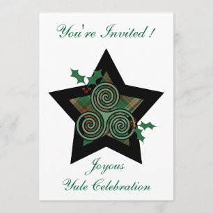 Yule - Convite Joyous Yule