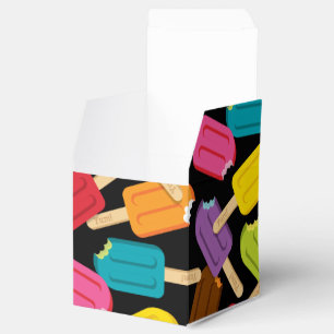 Yum! Caixa do favor do Popsicle - preto