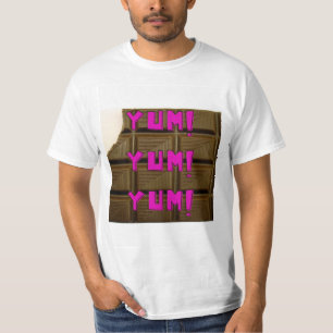"Yum! Yum! Yum! Chocolate" T - Camisa