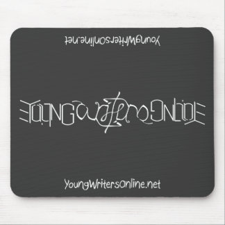 YWO Ambigram Mousepad (preto)