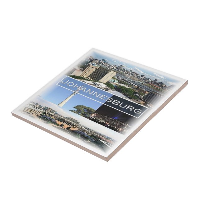 ZA029 JOHANNESBURG, Mosaico, África do Sul, (Lateral)