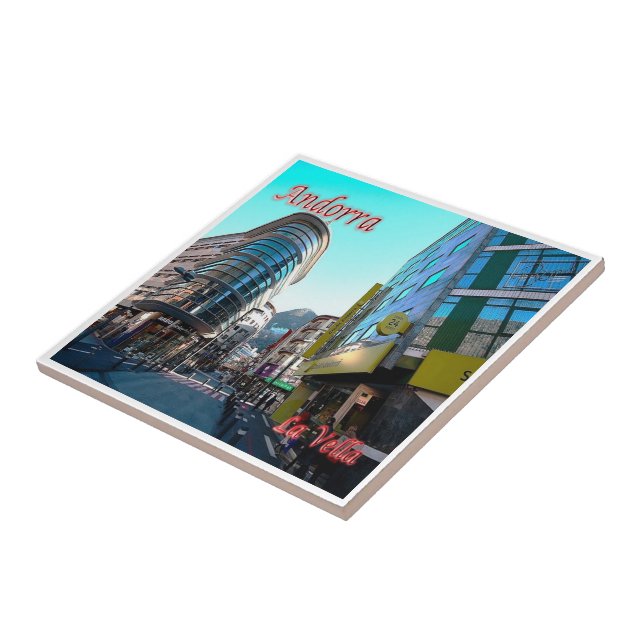 zAD011, Centro LA VELLA, Andorra, (Lateral)