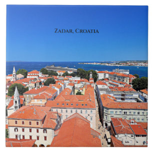 Zadar, paisagem da Croácia