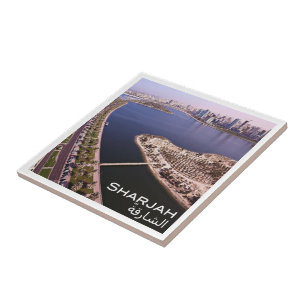 zAE016 SHARJAH panorama, EAU,