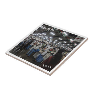 zAE046 Mercado do peixe DUBAI, Emirados Árabes Uni