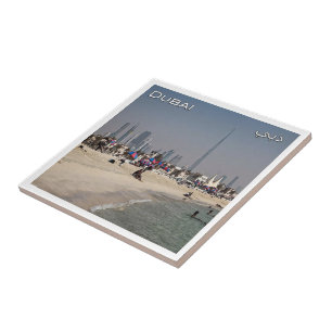 zAE048 DUBAI, praia em Jumeira, Médio Oriente,