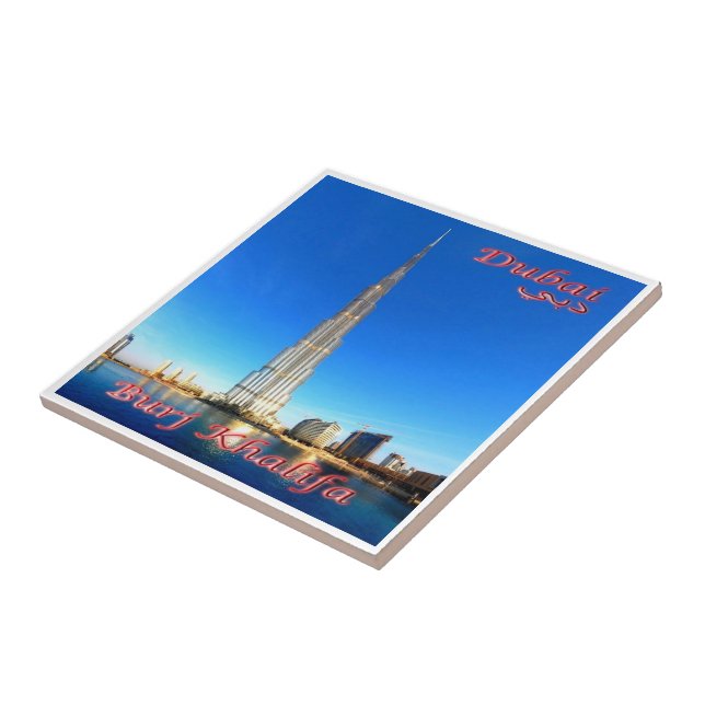 zAE073 DUBAI Burj Khalif, EAU, Ásia, (Lateral)