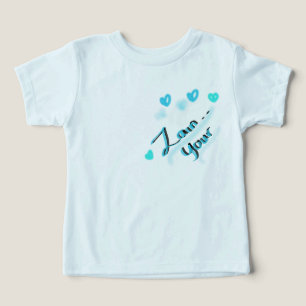 Zain Your – Lettering de Pincel Azul e Preto Amor 