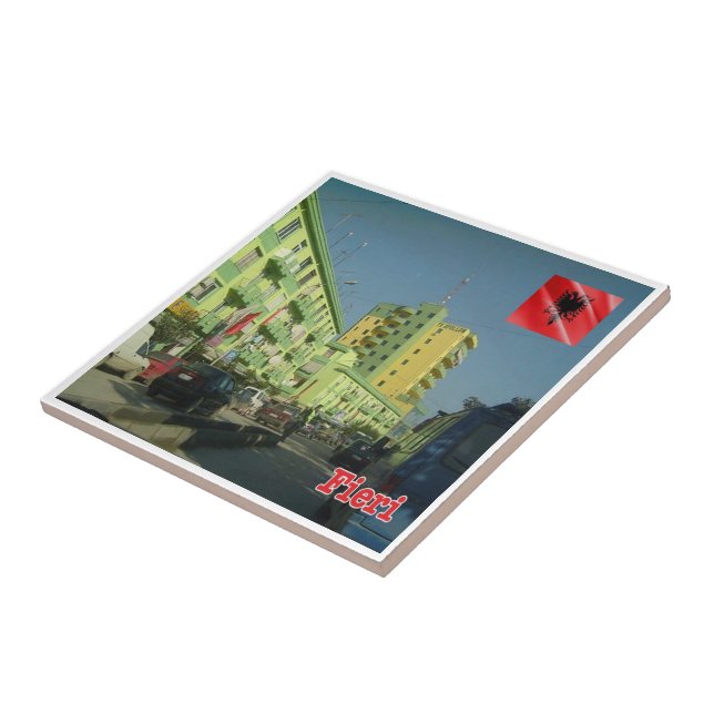 zAL008 FIER Albânia, (Lateral)