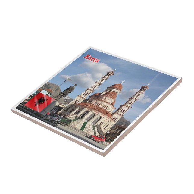 zAL011 KORÇ Albânia, (Lateral)