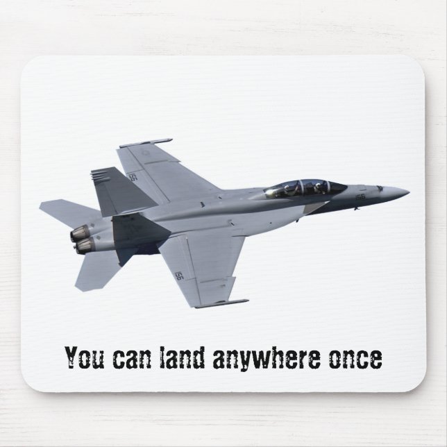 Zangão super Mousepad do marinho F-18 dos E.U. (Frente)