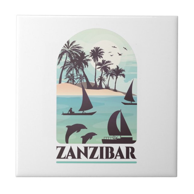 Zanzibar Africa Vintage (Frente)