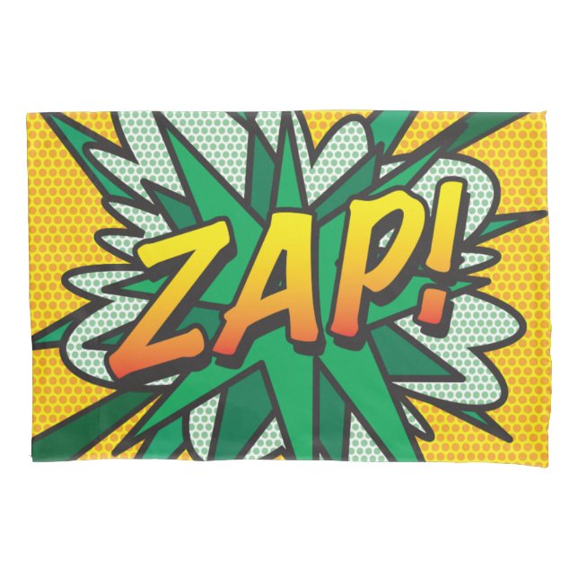ZAP KAPOW Retro-banda desenhada Pop (Frente)