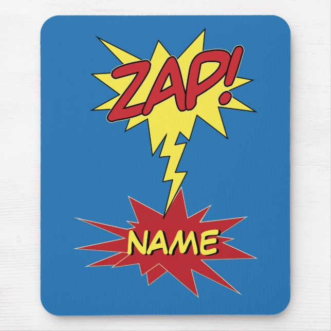 ZAP! Mousepad personalizado (Frente)