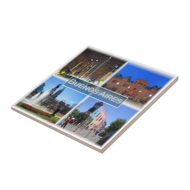 zAR005 BUENOS AIRES, Mosaico, Argentina, (Lateral)