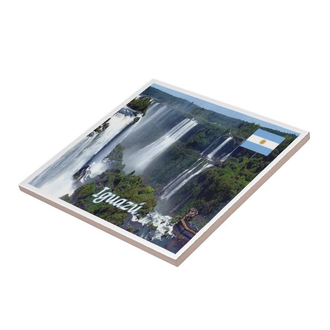 zAR029 IGUAZU FALLS, Argentina, América, (Lateral)