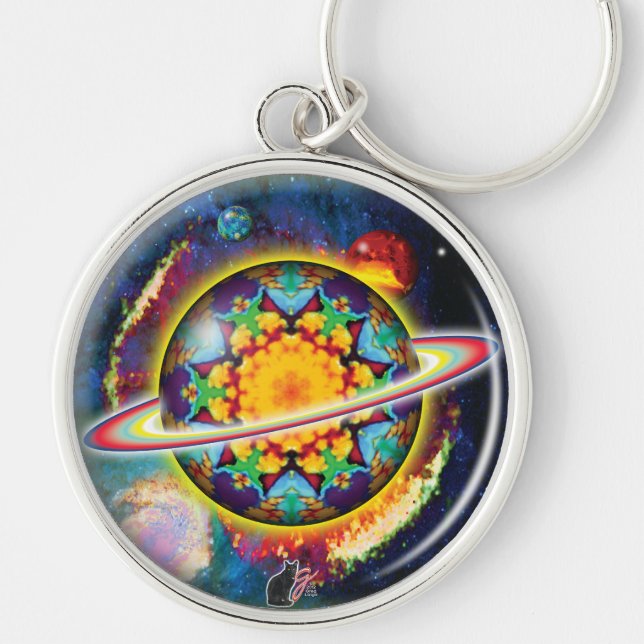 Zargon Orbz Kaleid Chaveiro (Frente)