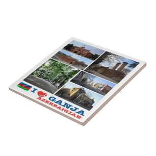 zAZ008 I Love AZERBAIJAN, Ásia,