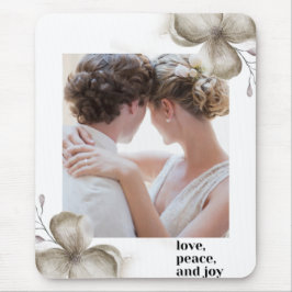 Zazzle ame peace & joy mouse pad
