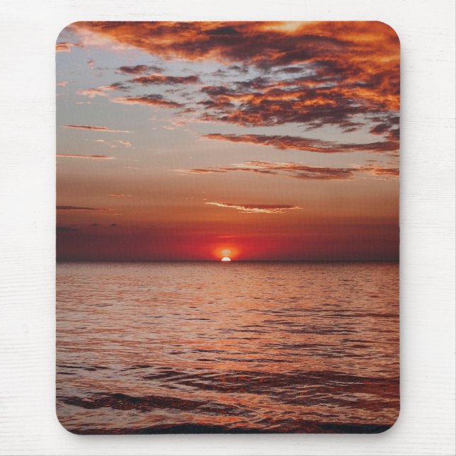 Zazzle sky Sea Sun Mousepad (Frente)
